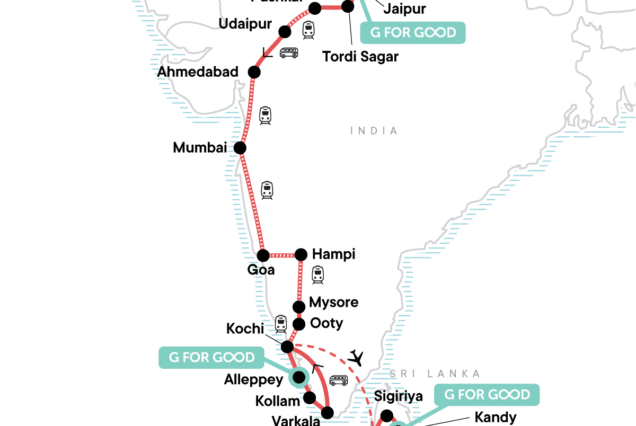 India to Sri Lanka: The Taj Mahal & Beach Bar Crawls