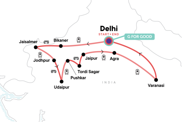 Delhi to Kathmandu Adventure